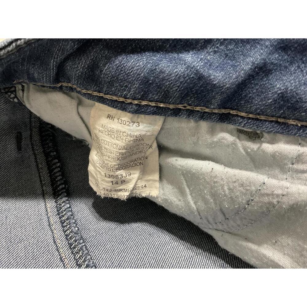 Riders by Lee Modern Fit Skinny plus size 14P blue jeans - Picture 4 of 8